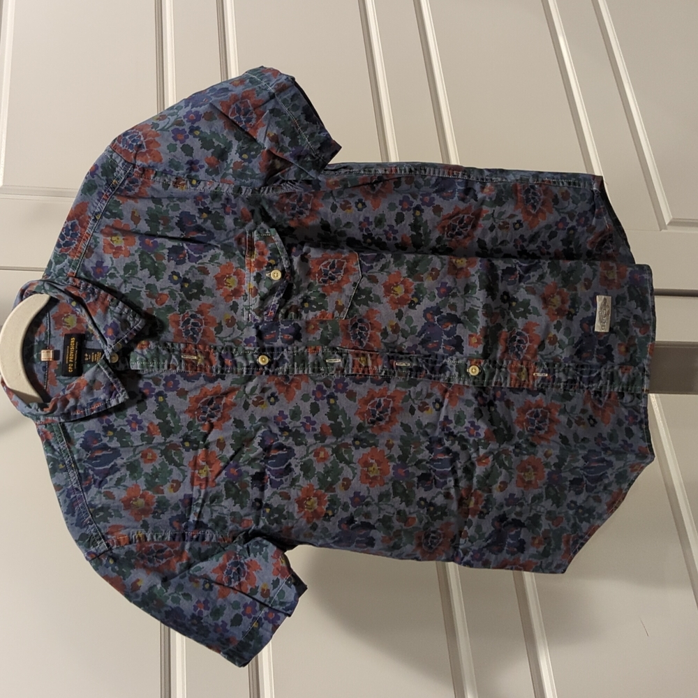 CPO Provisions floral button down size S